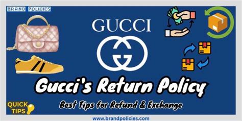 gucci international return policy|gucci jewelry return policy.